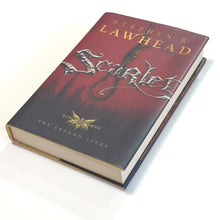 Load image into Gallery viewer, Hood Scarlet by Stephen Lawhead 1st Edition King Raven Trilogy Series Book 1 2
