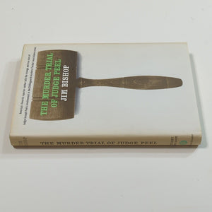 The Murder Trial Of Judge Joe Peel Jim Bishop Vintage True Crime Hardcover Book