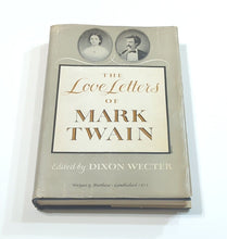 Load image into Gallery viewer, Vintage The Love Letters Of Mark Twain 1st First Edition Hardcover 1949 Book DJ
