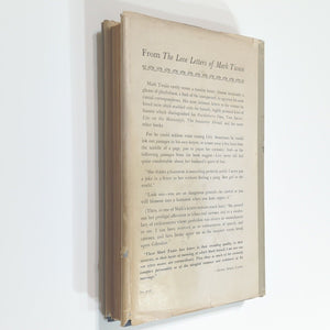 Vintage The Love Letters Of Mark Twain 1st First Edition Hardcover 1949 Book DJ