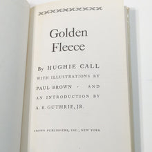 Load image into Gallery viewer, Golden Fleece Hughie Call Vintage Montana History Sheep Ranch Story A B Guthrie
