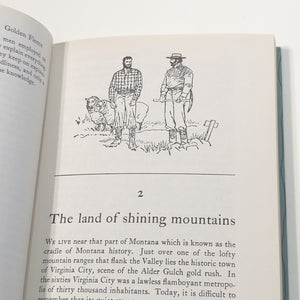 Golden Fleece Hughie Call Vintage Montana History Sheep Ranch Story A B Guthrie