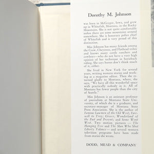 Some Went West Dorothy M Johnson Vintage Women Homesteading Settler History Book