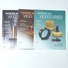 Load image into Gallery viewer, American Woodturner Woodworking AAW Magazine Book Issue Lot 2009 2010 2014 2021
