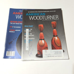 American Woodturner Woodworking AAW Magazine Book Issue Lot 2009 2010 2014 2021