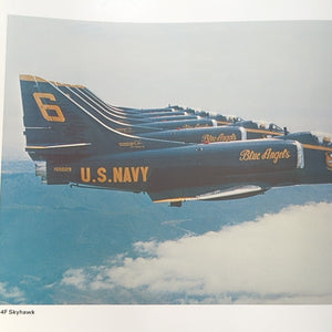 A Pictorial History Of The US Navy Blue Angels Military Coffee Table Book Photos