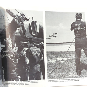 A Pictorial History Of The US Navy Blue Angels Military Coffee Table Book Photos