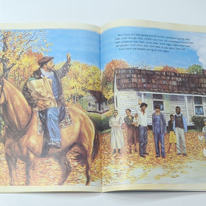 Uncle Jed's Barber Shop Vintage Black African American Childrens Picture Book