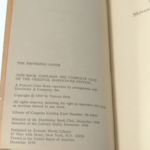 Load image into Gallery viewer, The Shivering Sands Victoria Holt Vintage Paperback Romance Novel Fawcett Crest
