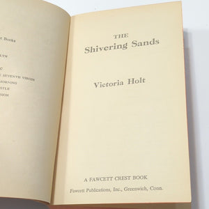 The Shivering Sands Victoria Holt Vintage Paperback Romance Novel Fawcett Crest
