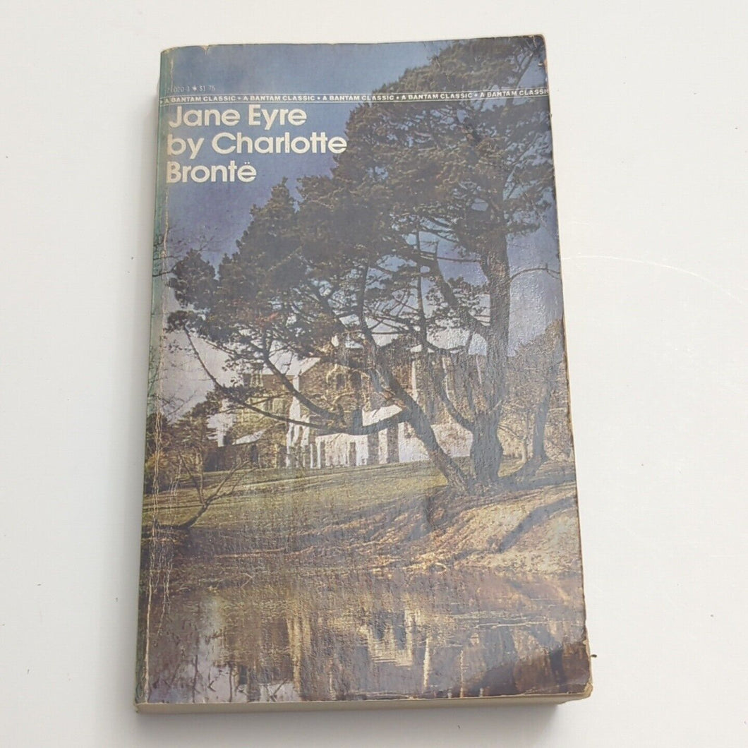 Jane Eyre By Charlotte Bronte Vintage Paperback 80s Bantam Classic Novel Book