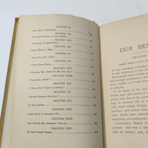 Our Bessie Rosa Carey Snug Corner Series Antique Decorative Victorian Old Book