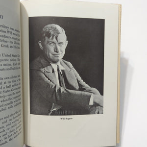 Will Rogers Biography Story by His Wife Betty Rogers Vintage Book Life And Times