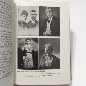 Will Rogers Biography Story by His Wife Betty Rogers Vintage Book Life And Times