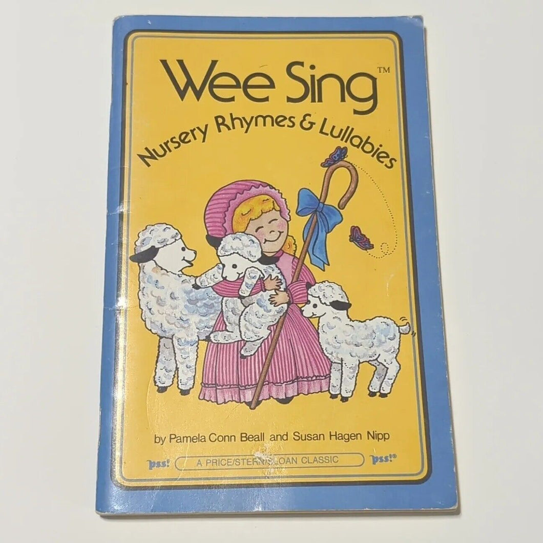 We Wee Sing Childrens Nursery Rhymes And Lullabies Vintage Songbook Sheet Music