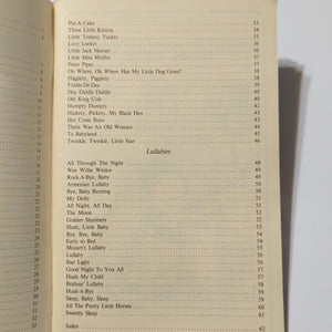 We Wee Sing Childrens Nursery Rhymes And Lullabies Vintage Songbook Sheet Music