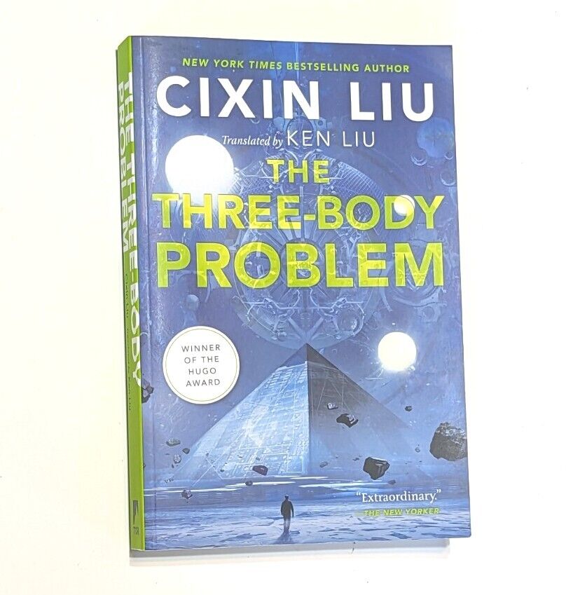 The 3 Three-Body Problem Trilogy Series Book 1 by Cixin Liu Novel Paperback