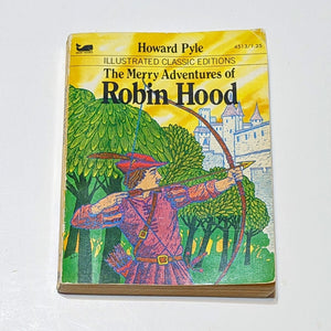 The Merry Adventures Of Robin Hood by Howard Pyle Kid Miniature Illustrated Book