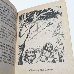 The Merry Adventures Of Robin Hood by Howard Pyle Kid Miniature Illustrated Book