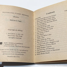 Load image into Gallery viewer, The Merry Adventures Of Robin Hood by Howard Pyle Kid Miniature Illustrated Book
