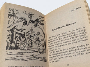 The Merry Adventures Of Robin Hood by Howard Pyle Kid Miniature Illustrated Book