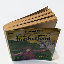 Load image into Gallery viewer, The Merry Adventures Of Robin Hood by Howard Pyle Kid Miniature Illustrated Book
