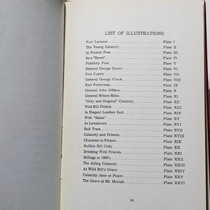 Calamity Jane Biography Roberta Beed Sollid Vintage Old West Western Press Book