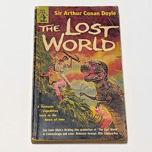 The Lost World Sir Arthur Conan Doyle Vintage Paperback Book Pyramid G514 1960