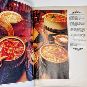 Vintage 1978 Better Homes and Gardens Soups and Stews Recipes Hardcover Cookbook