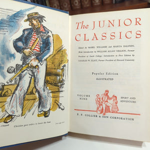 The Young Folks Shelf Of Books The Junior Classics 9 Sport And Adventure 1961