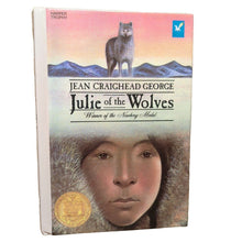 Load image into Gallery viewer, Julie Of The Wolves By Jean Craighead George Hardcover Book Vintage 1974 Edition
