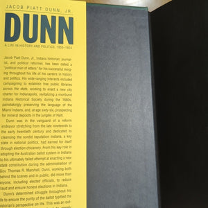 Jacob Piatt Dunn Jr. Biography Indiana State Historical Society History Book