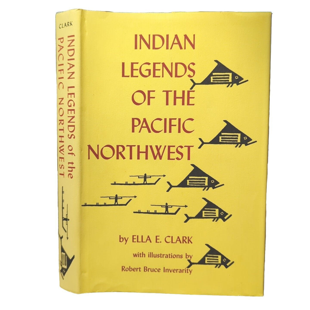 American Indian Myths Legends Of The Pacific Northwest Ella E Clark 1953 1st ED