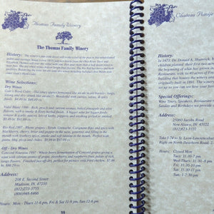 A Taste Of Indiana State Fair Agriculture 1998 Cookbook Recipes Wine Recommend..