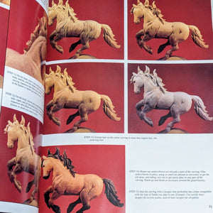 Wood Carving Realistic Animals with Power by Frank C. Russell Woodcarving Book
