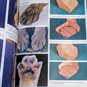 Wood Carving Realistic Animals with Power by Frank C. Russell Woodcarving Book