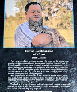 Wood Carving Realistic Animals with Power by Frank C. Russell Woodcarving Book
