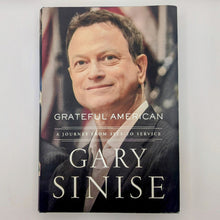 Load image into Gallery viewer, Grateful American By Gary Sinise Signed Autograph COA 1st First Edition Book
