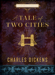 A Tale of Two Cities by Charles Dickens Hardcover Classic Lit Novel Book