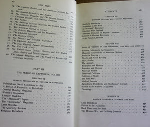 A History of American Magazines 1741-1850 Volume 1 by Frank Luther Mott Book