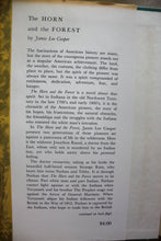 Load image into Gallery viewer, The Horn and the Forest by Jamie Lee Cooper 1st ED Indiana Historical Fiction BK
