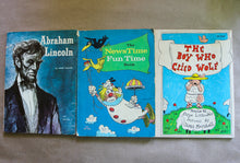 Load image into Gallery viewer, Vintage Scholastic Book Lot The Boy Who Cried Wolf Childrens Kids Books 1960s
