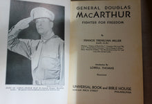 Load image into Gallery viewer, General Douglas MacArthur Military Biography Vintage WW2 WWII World War 2 Book

