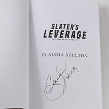 Load image into Gallery viewer, Slater&#39;s Leverage The OPAQUE Task Force by Claudia Shelton SIGNED 1st Edition
