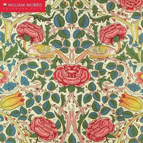 2017 William Morris Wall Calendar Wall Art Prints Paper Design No Frame