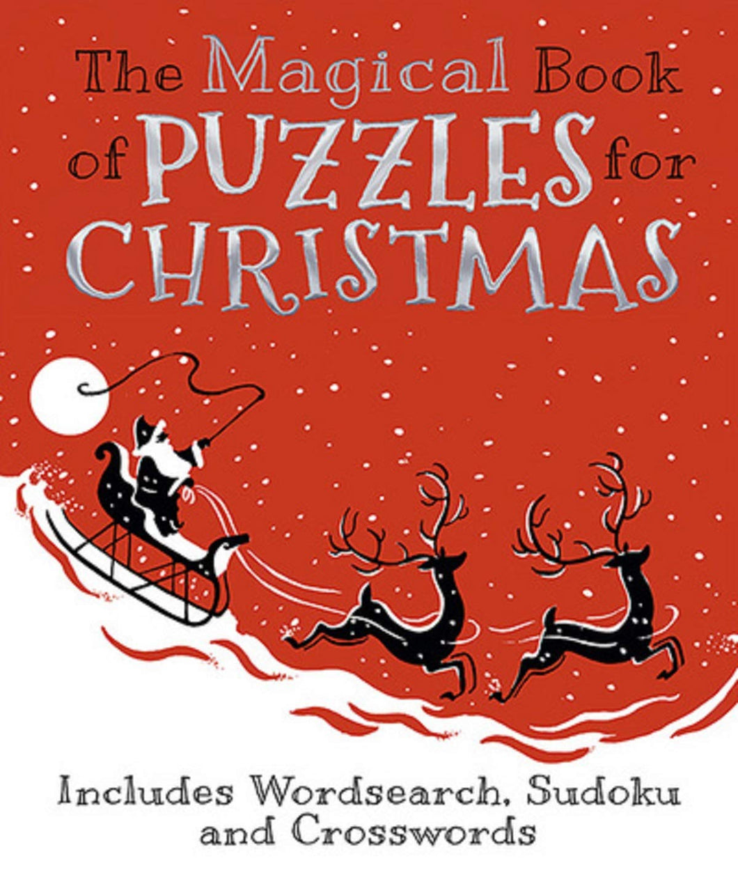 The Magical Book of Puzzles for Christmas Wordsearch Sudoku Crossword Puzzles