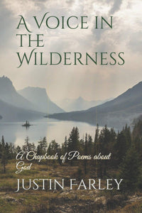 A Voice in the Wilderness Justin Farley Christian Prayer Poetry Book For Adults