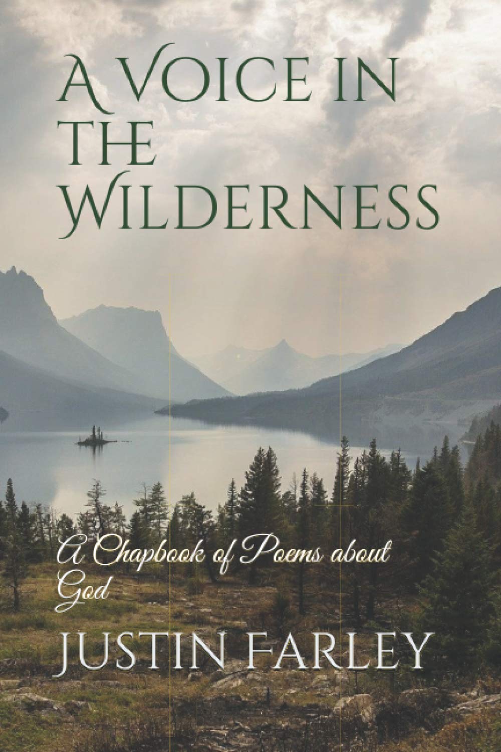 A Voice in the Wilderness Justin Farley Christian Prayer Poetry Book For Adults