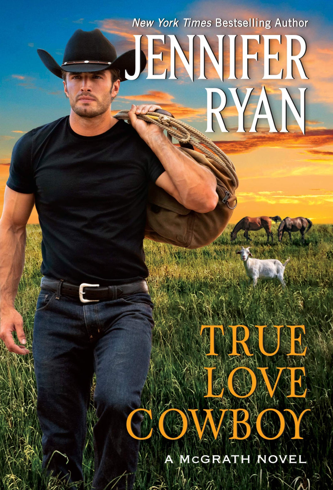McGrath Novel Series Book 3 True Love Cowboy by Jennifer Ryan MM Paperback