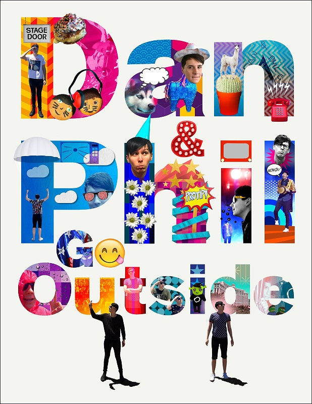 Dan and & Phil Go Outside by Phil Lester and Dan Howell Youtube Stars Book